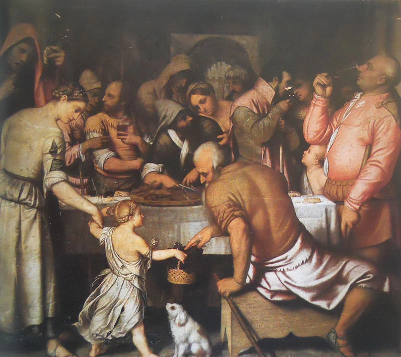 133-Alessandro Bonvicino-Moretto-Convitto dell'agnello pasquale-Brescia 
